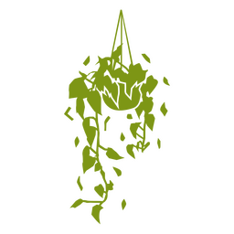 Potus cut out plant PNG Design