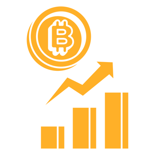 Bitcoin graphic  PNG Design