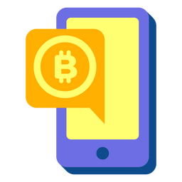 Bitcoin-Smartphone PNG-Design Transparent PNG