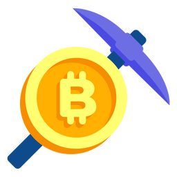 Bitcoin y el icono de selección