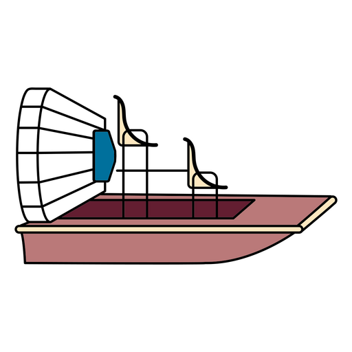 Barco de atividade aquática de aerobarco Desenho PNG