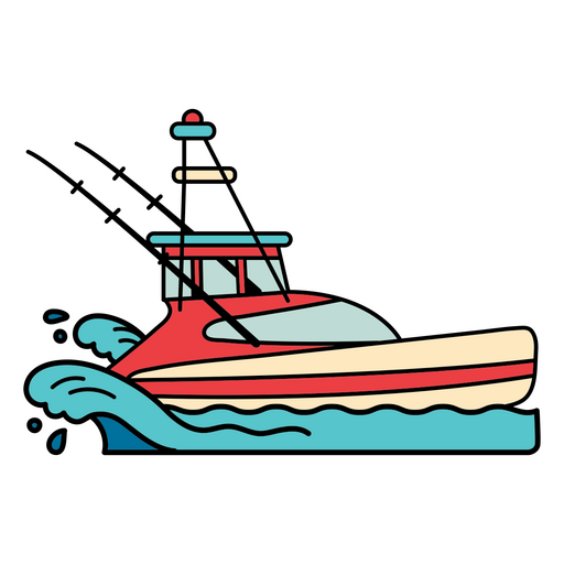 Transporte de ferry en barco de agua Diseño PNG