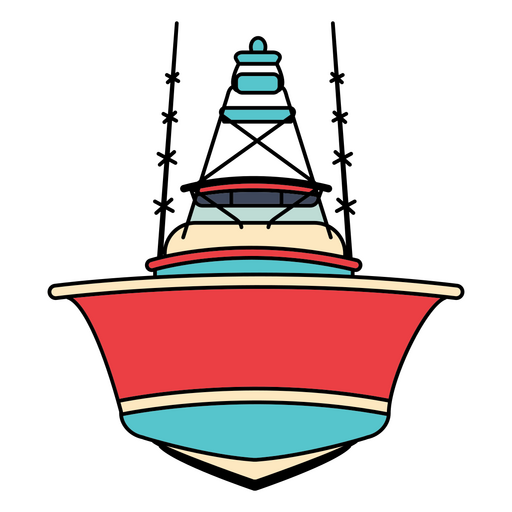 Transporte en ferry de actividades acuáticas Diseño PNG