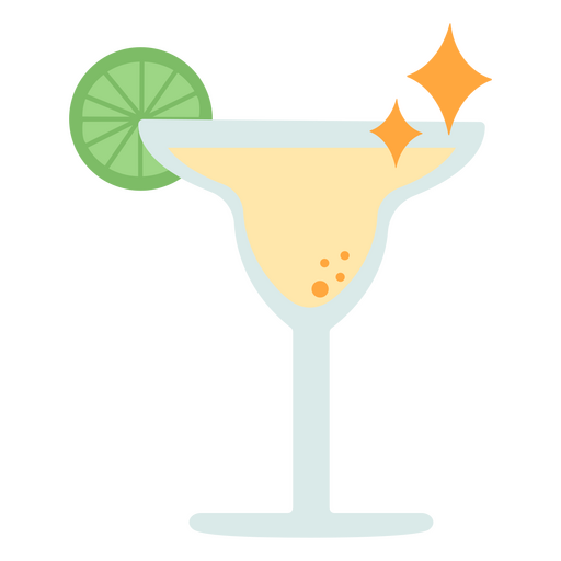 Prickelndes Cocktail-Margarita-Getränk PNG-Design