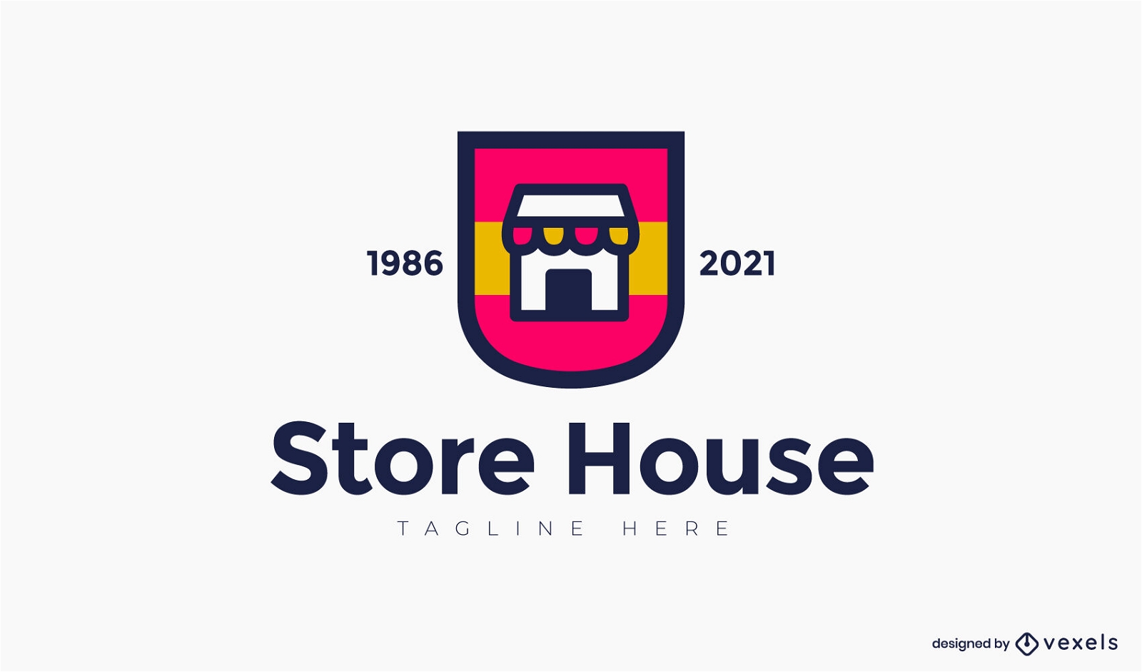 Vorlage für das Logo des Farbstrich-Shops