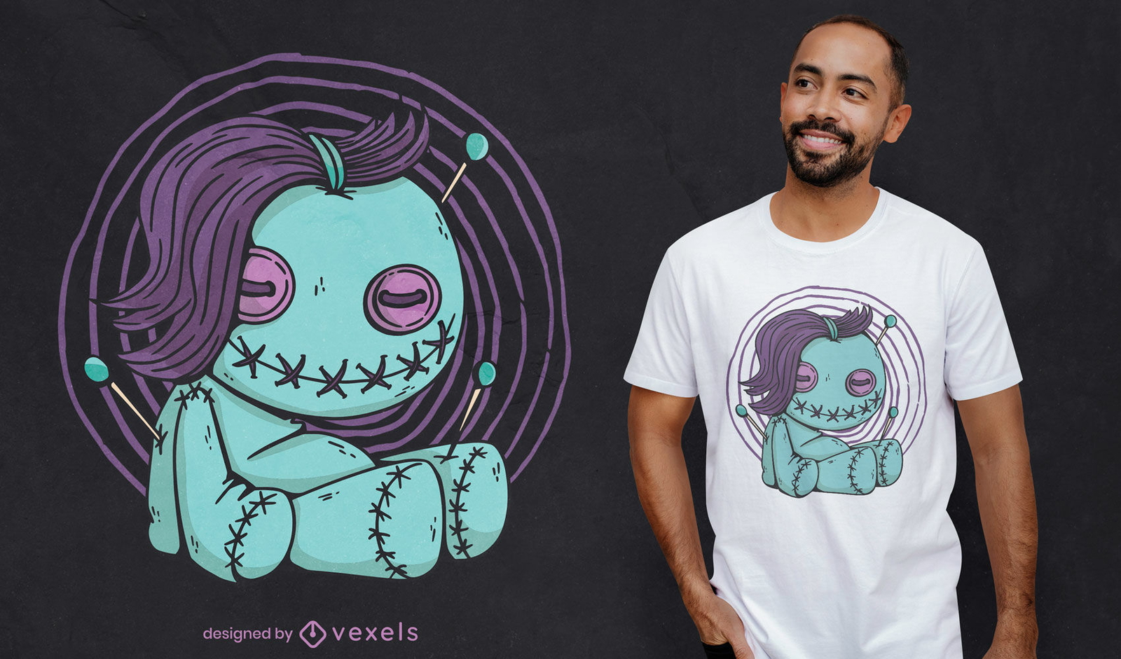 Designs Gráficos para Camisetas e Merch de brinquedo boneca