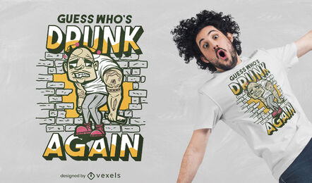 Guess Who's Drunk T-Shirt Guess Who's Drunk T-Shirt