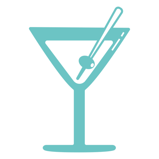 Drink Martini Cut Out PNG & SVG Design For T-Shirts