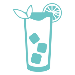 Tropisches Cocktailgetränk PNG-Design