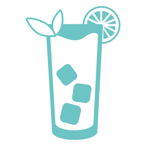 Tropical cocktail drink PNG Design
