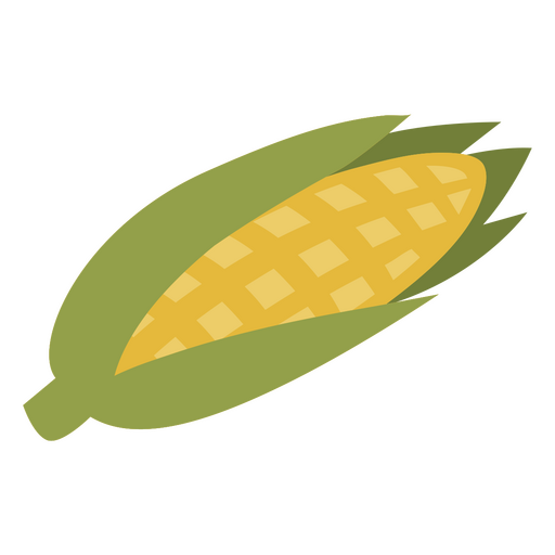 Alimento plano de maíz Diseño PNG