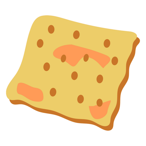 Cracker-Flat-Food PNG-Design