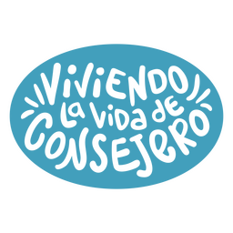 Counselor's life quote lettering PNG Design