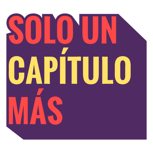 Insignia de cita de lectura en español del capítulo Diseño PNG