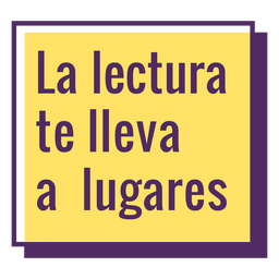 A leitura coloca o distintivo de citação em espanhol Desenho PNG Transparent PNG