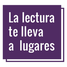 La lectura te lleva a la insignia de cita de lugares Diseño PNG