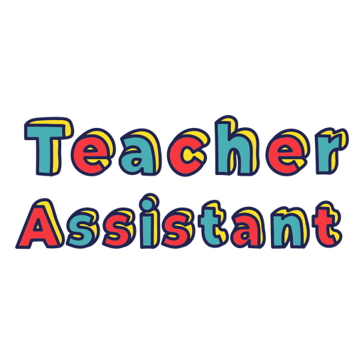 Teacher Assistant education quote badge