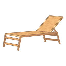 Sillón de exterior Diseño PNG