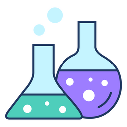 Wissenschaftssymbol für Chemieröhren PNG-Design