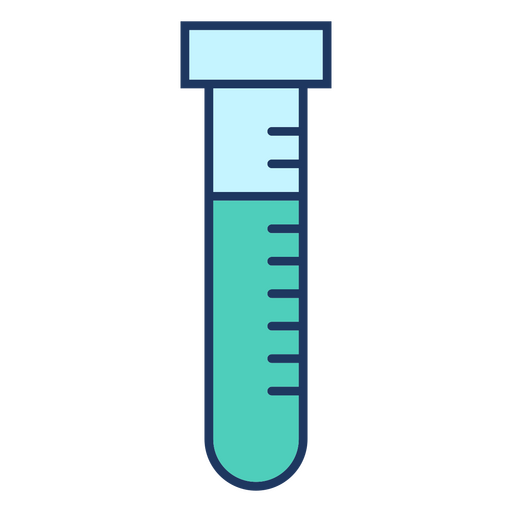 Wissenschaftssymbol für Chemieröhren PNG-Design