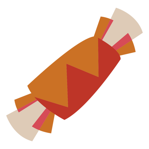 Flache Halloween-Süßigkeit PNG-Design