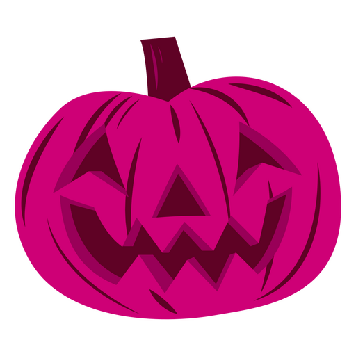 Halloween flat pumpkin