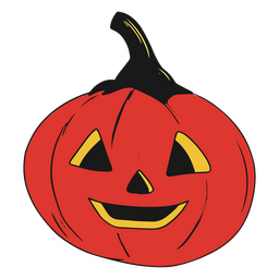 Ilustración de calabaza de Halloween Diseño PNG