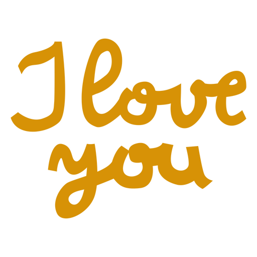 Citação de letras inspiradoras te amo Desenho PNG