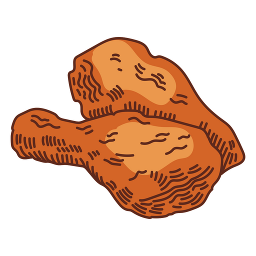 Frango de ilustração de comida Desenho PNG