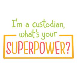Supermacht-Zitat-Abzeichen der Bildungsschule PNG-Design