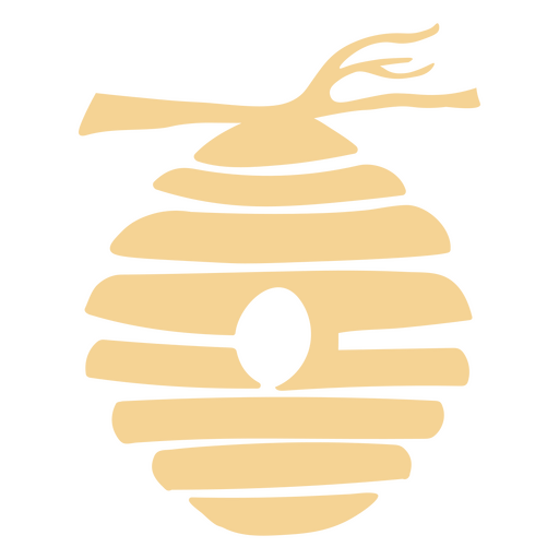 Ícone de favo de mel da natureza de verão Desenho PNG