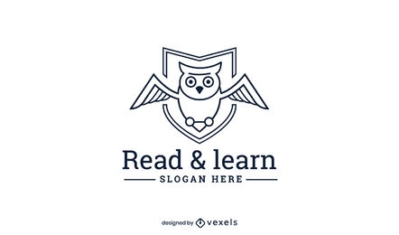 Stroke owl education logo