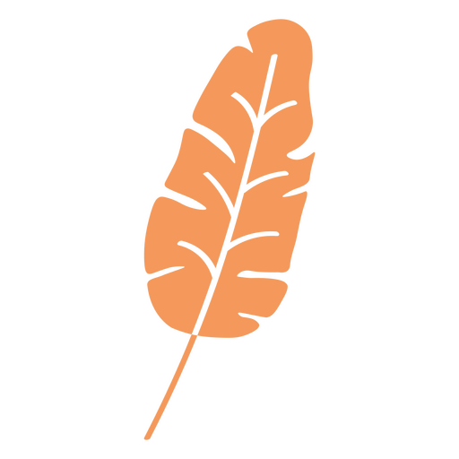 Ícone de folha botânica de outono
