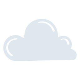 Fall botanic cloud icon Transparent PNG