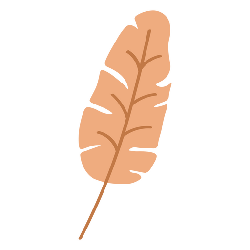 Ícone de folha de natureza botânica de outono