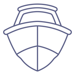 Lançamento de desenho de transporte de água de barco Desenho PNG
