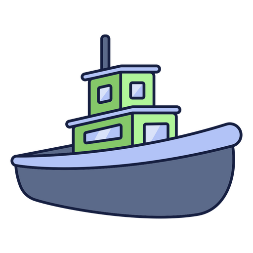 Start eines Wasserbootes PNG-Design