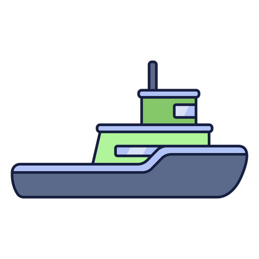 Transport von Wasserbooten PNG-Design
