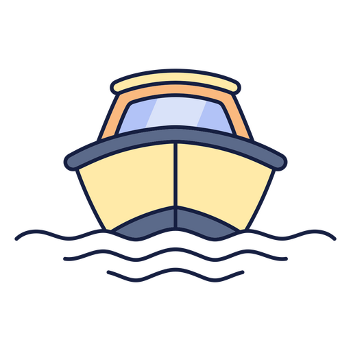 Transport von Yachtbooten PNG-Design