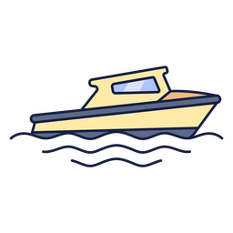 Boat yatch transport PNG Design Transparent PNG