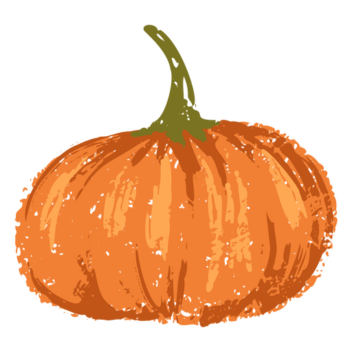 Thanksgiving textured pumpkin PNG Design