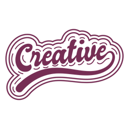 Identitätsbeschriftungsabzeichen kreativ PNG-Design