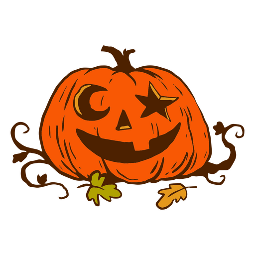 Halloween Jack O' Lantern  PNG Design
