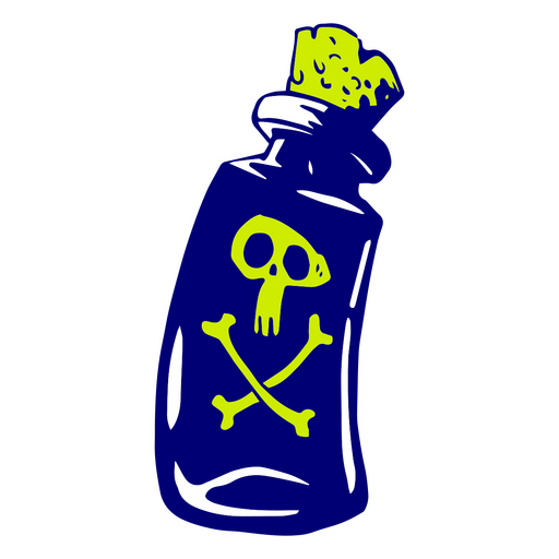 Poison bottle halloween PNG Design