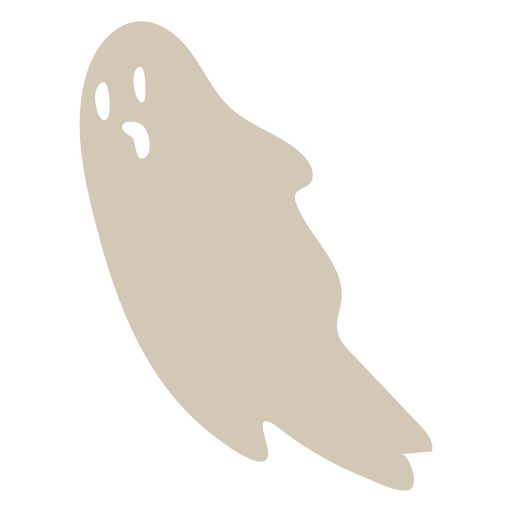 Halloween ghost flat