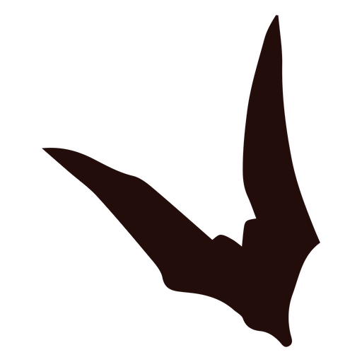 Murciélago marrón plano halloween