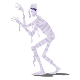 Mummy character PNG Design