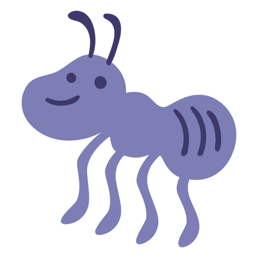 Purple ant character