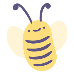 Cute bug character Transparent PNG