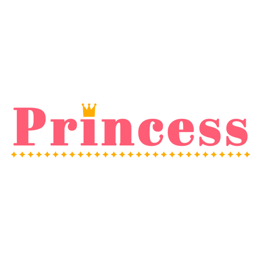 Prinzessin-Hund-Zitat-Abzeichen PNG-Design